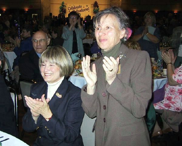 Applauding - Wendy and Karen Hemingway 